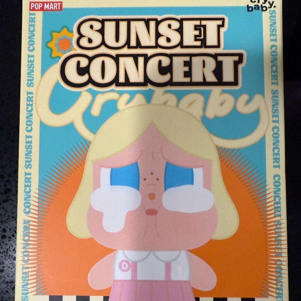 CRYBABY Sunset Concert Series - Plush Pendant Blind Box